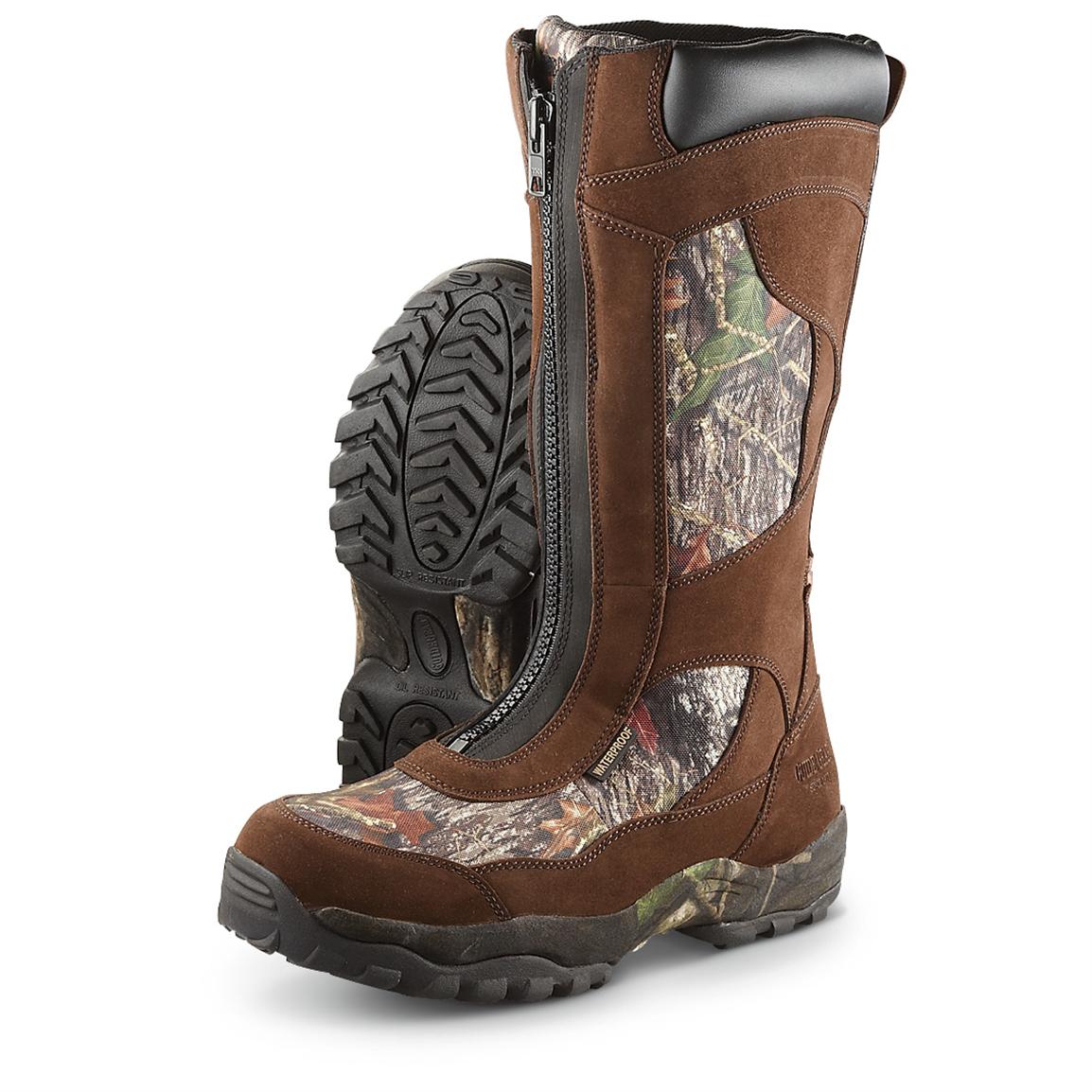 mens waterproof snake boots