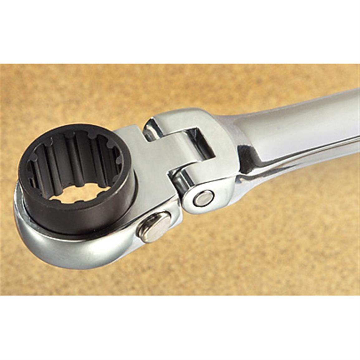 4 Pc. SK® Extra long Ratcheting Wrenches 225726, Hand Tools