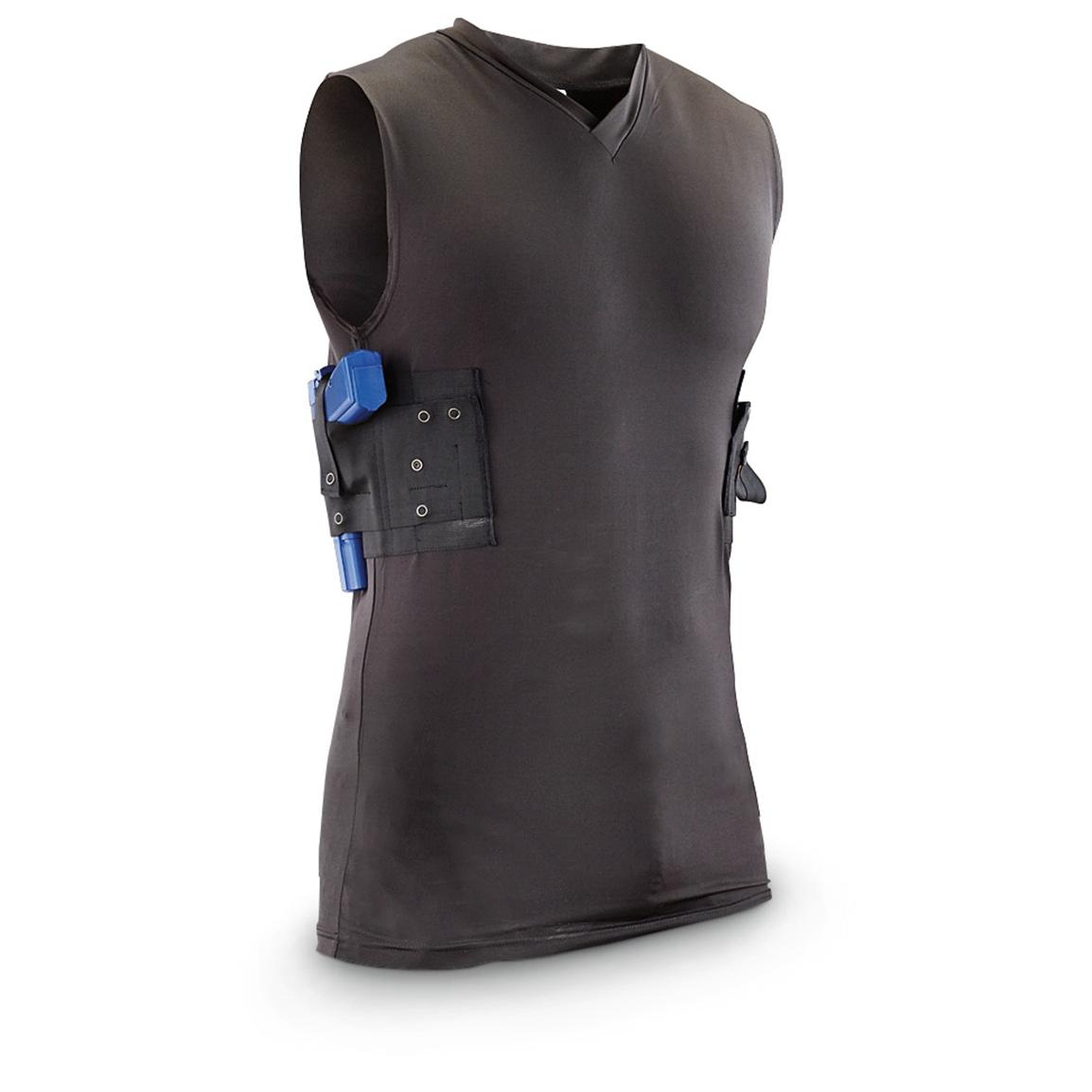 Sleeveless Compression Concealment T shirt 225845, Conceal & Carry at Sportsman's Guide