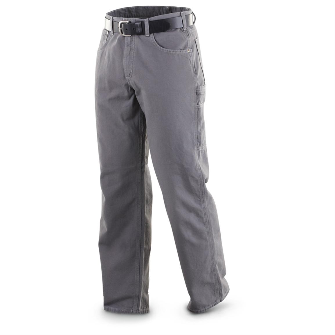 Carhartt Men's Loose-Fit Canvas Carpenter Jeans - 226153, Jeans & Pants ...