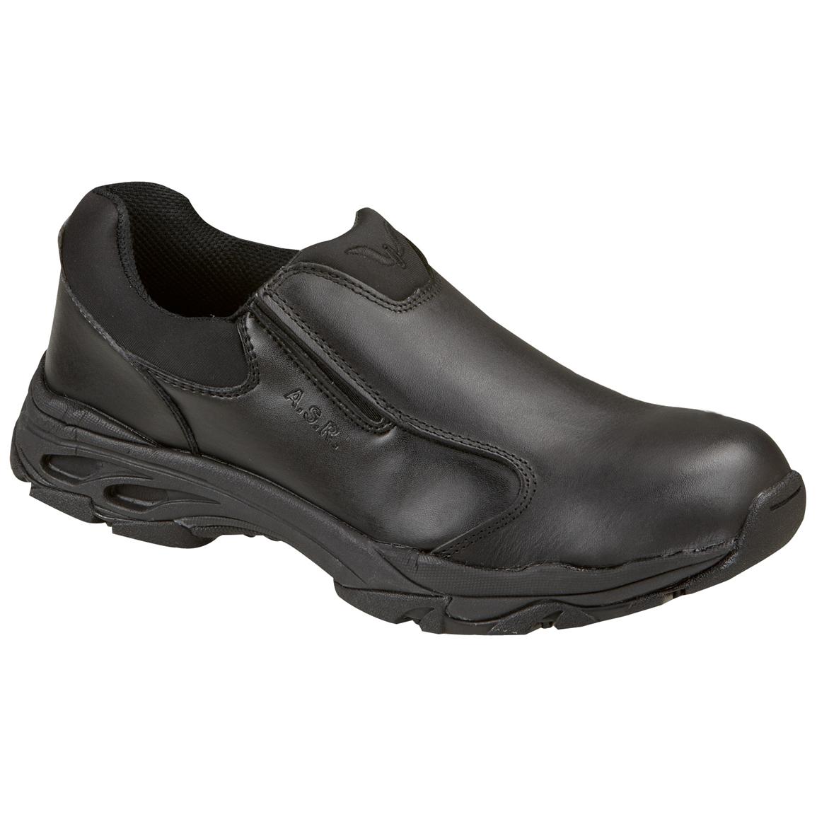 Men's Thorogood® Athletic Slip - resistant Work Slip - ons, Black ...