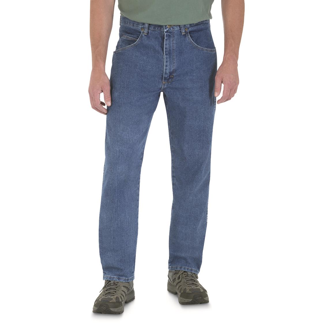 Wrangler Rugged Wear Relaxed Stretch Flex Denim Jeans - 226659, Jeans ...