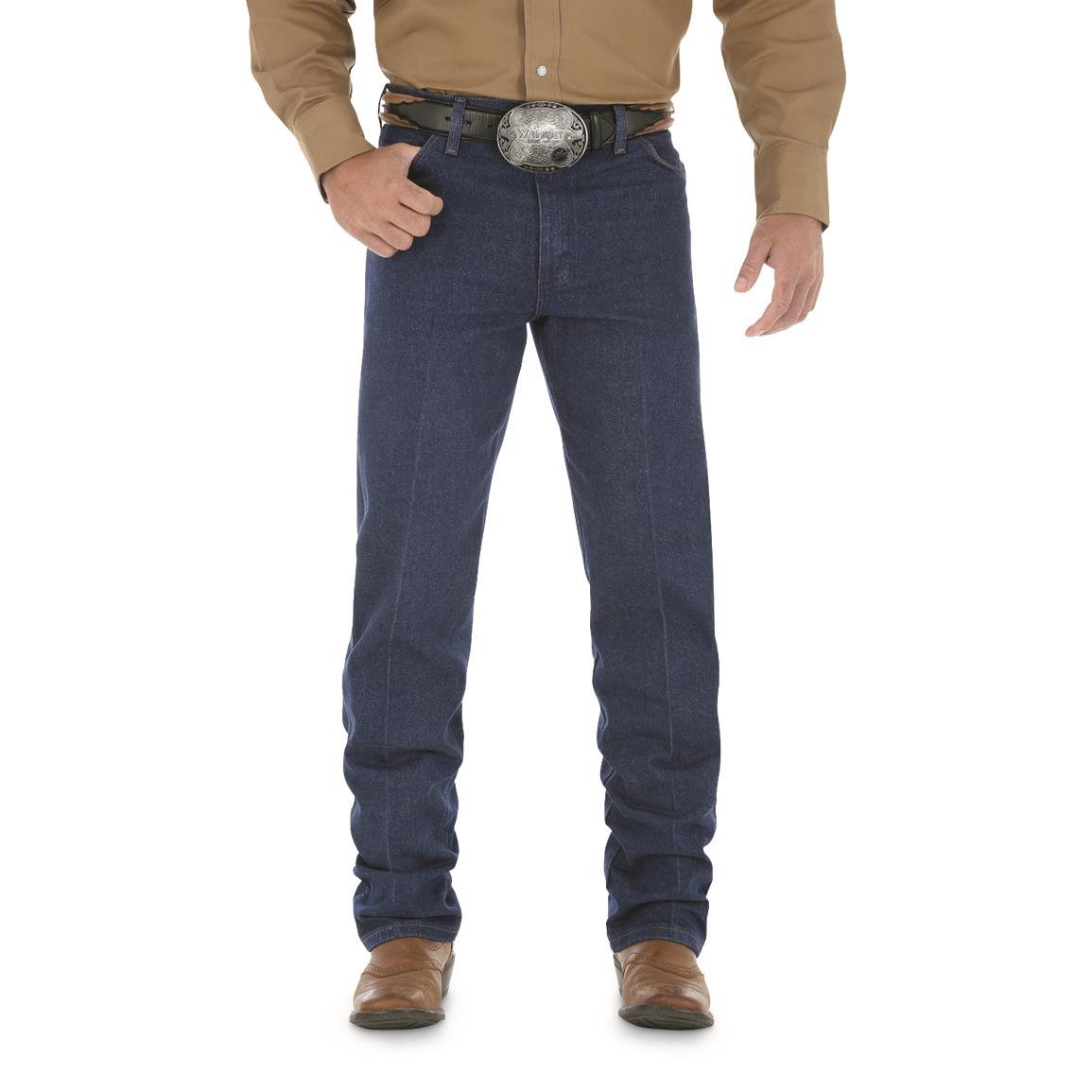 Wrangler® Original-fit Cowboy-cut Western Jeans, Prewashed Indigo