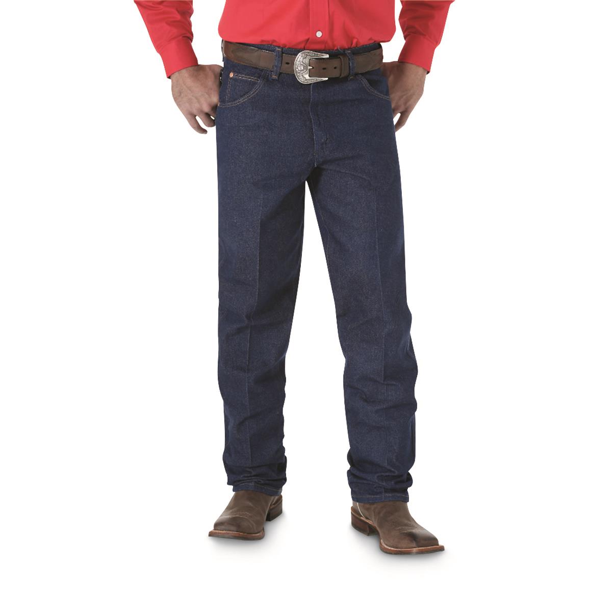 Men's Wrangler® Original Relaxed Fit Jeans, Rigid Indigo