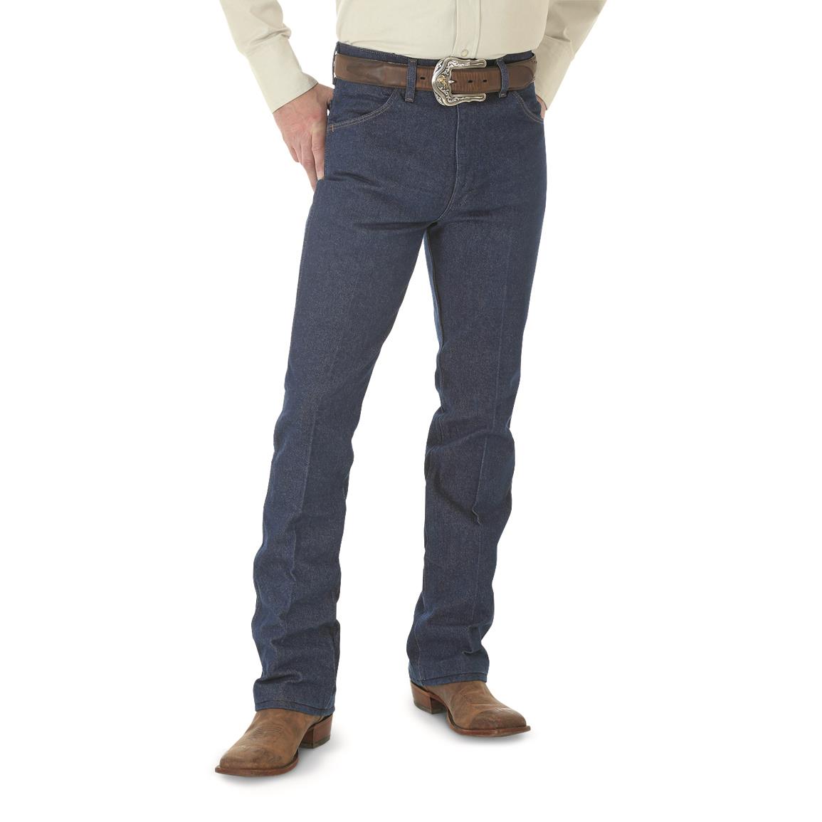 Men's Wrangler® Traditional Slim Fit Boot Jeans, Navy