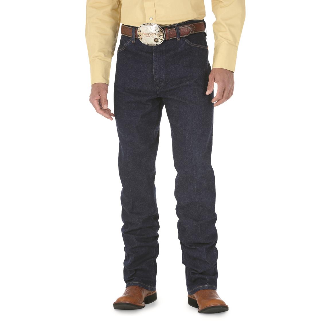 Men's Wrangler® Slim Fit Stretch Jeans, Navy