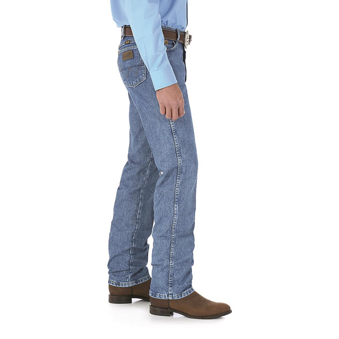 Wrangler® George Strait Cowboy Cut Original Fit Blue Jeans, Washed ...