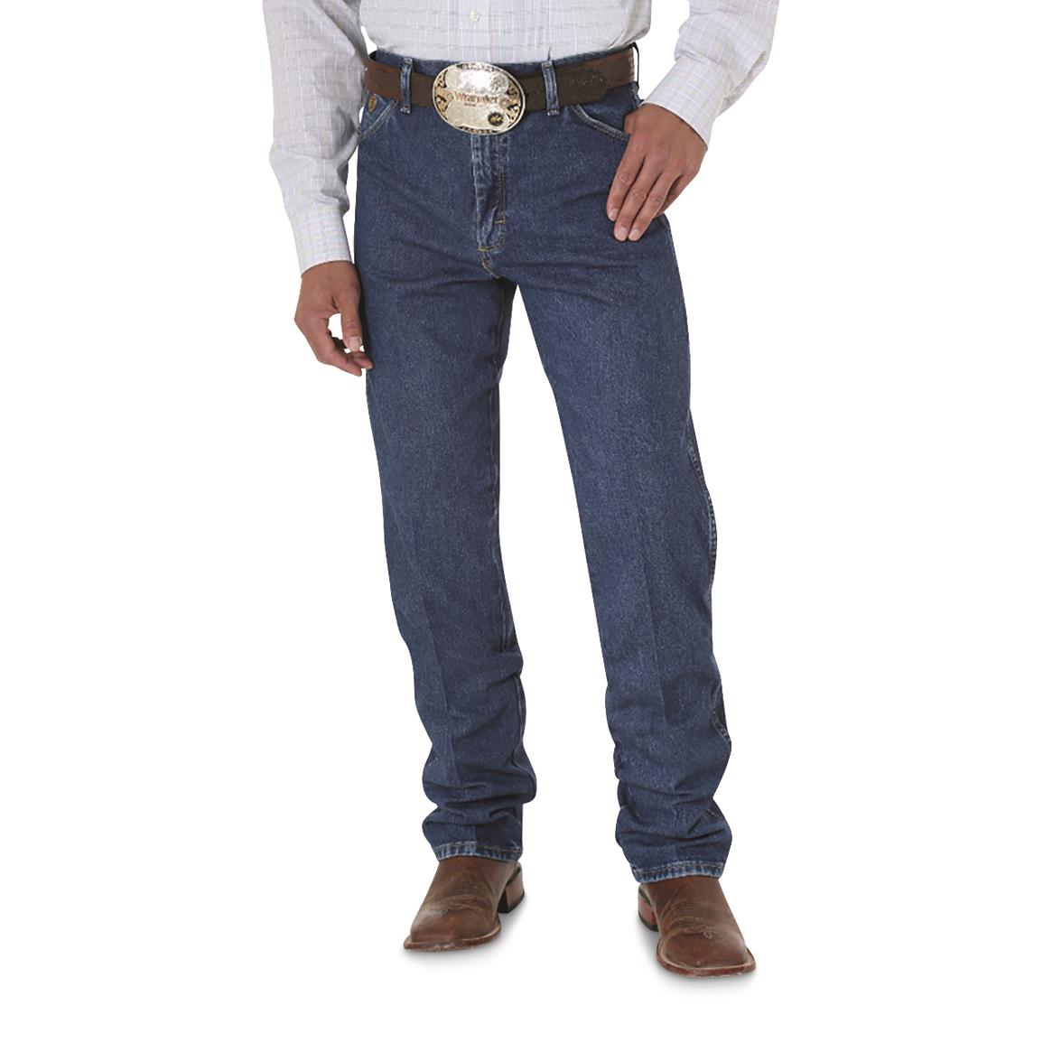 Wrangler® Original - fit George Strait Cowboy Cut® Denim Jeans, Washed ...