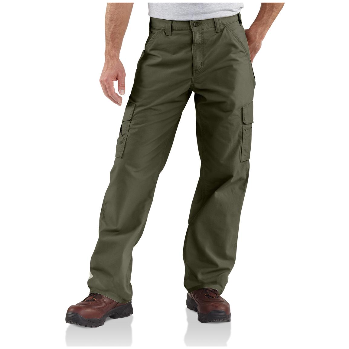 Men's Carhartt® Canvas Utility Pants - 226917, Jeans & Pants at ...