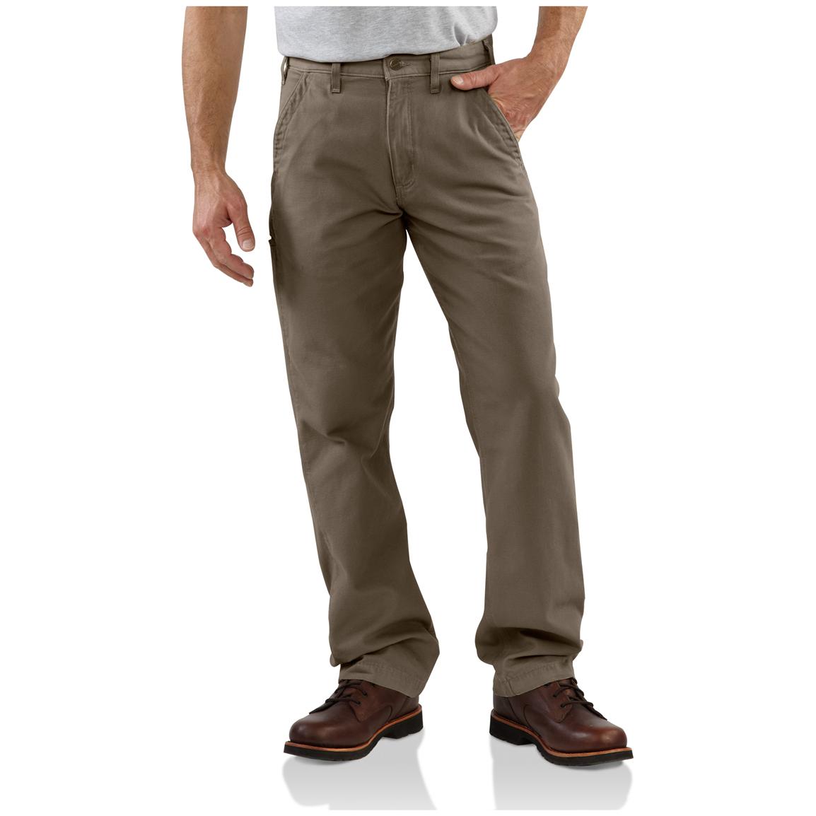 Men's Carhartt® Canvas Khakis - 226920, Jeans & Pants at Sportsman's Guide
