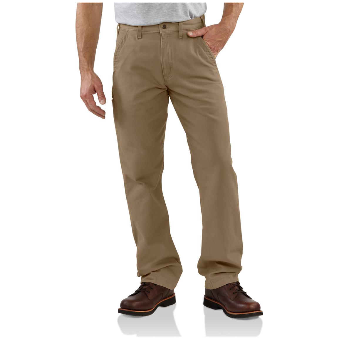 Men's Carhartt® Canvas Khakis - 226920, Jeans & Pants at Sportsman's Guide