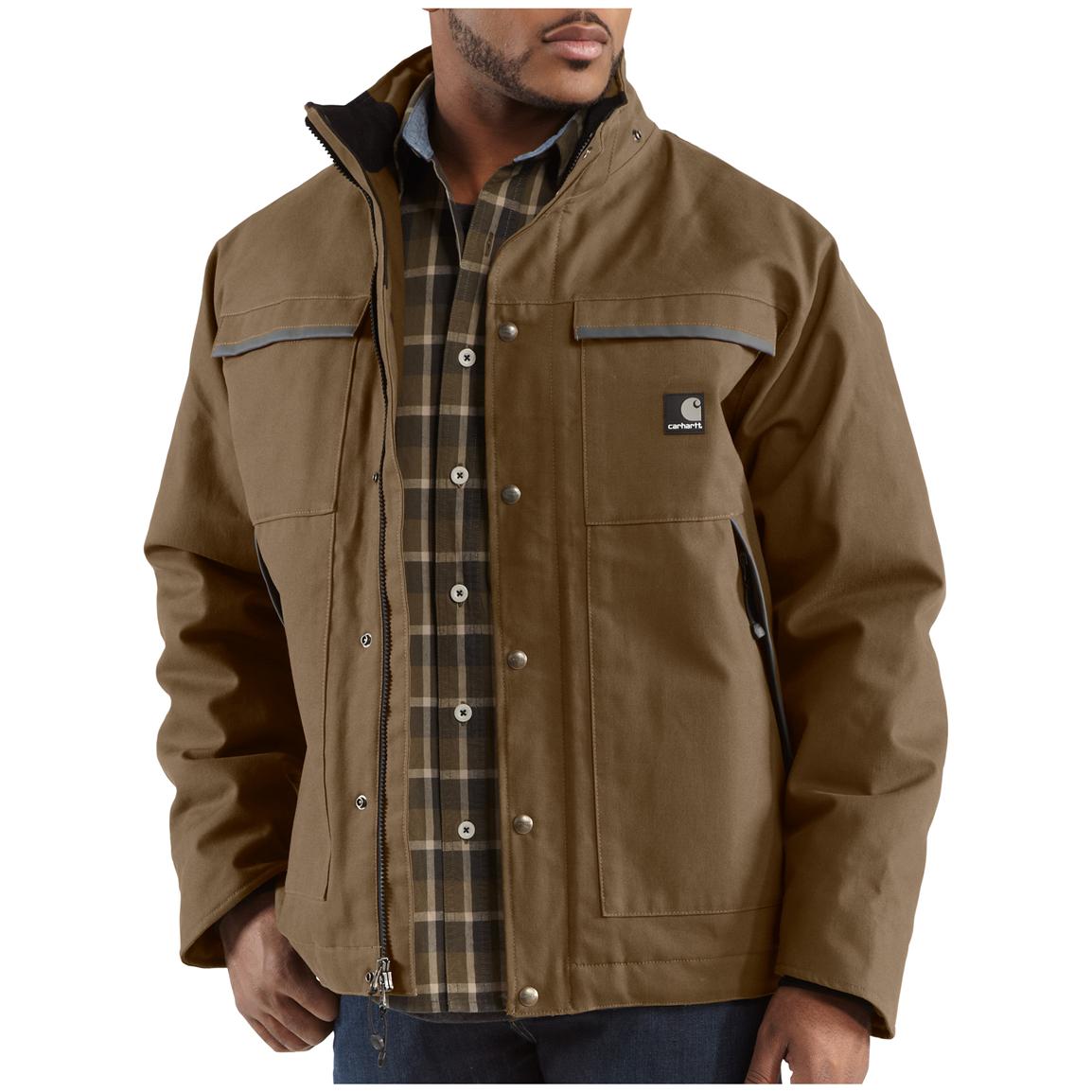 Men's Carhartt® Mankato Jacket - 227128, Insulated Jackets & Coats at ...