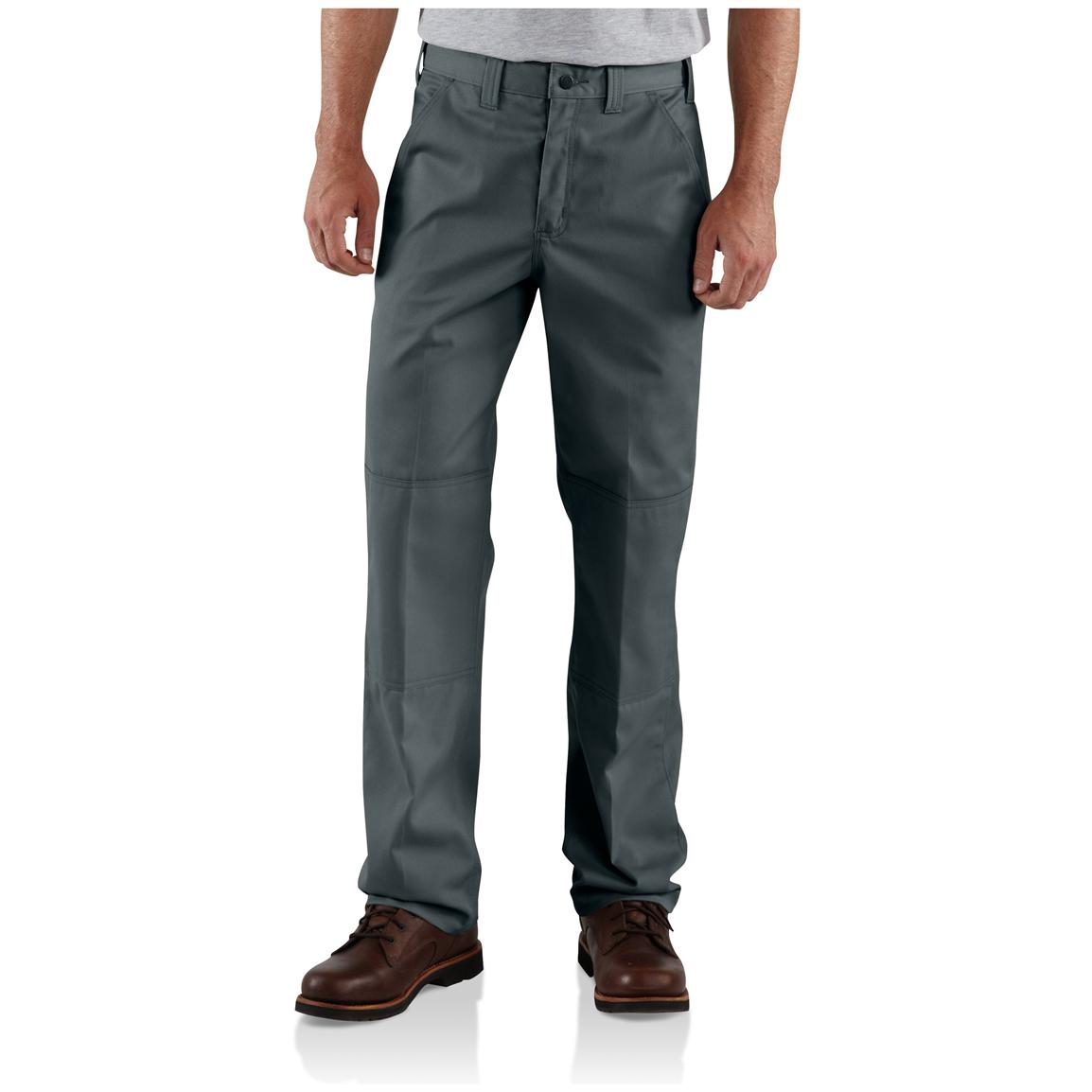 Men's Carhartt® Twill Double - Knee Work Pants - 227203, Jeans & Pants ...