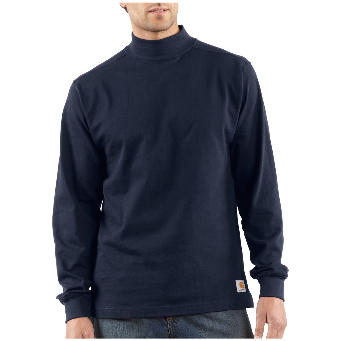 Download Men's Carhartt® Mock Turtleneck - 227215, Shirts & Polos ...