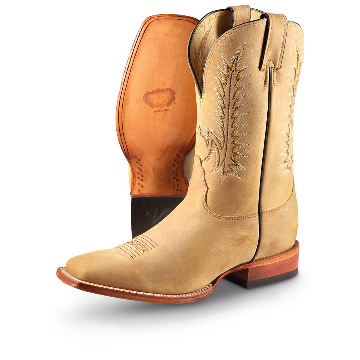 mens light tan cowboy boots