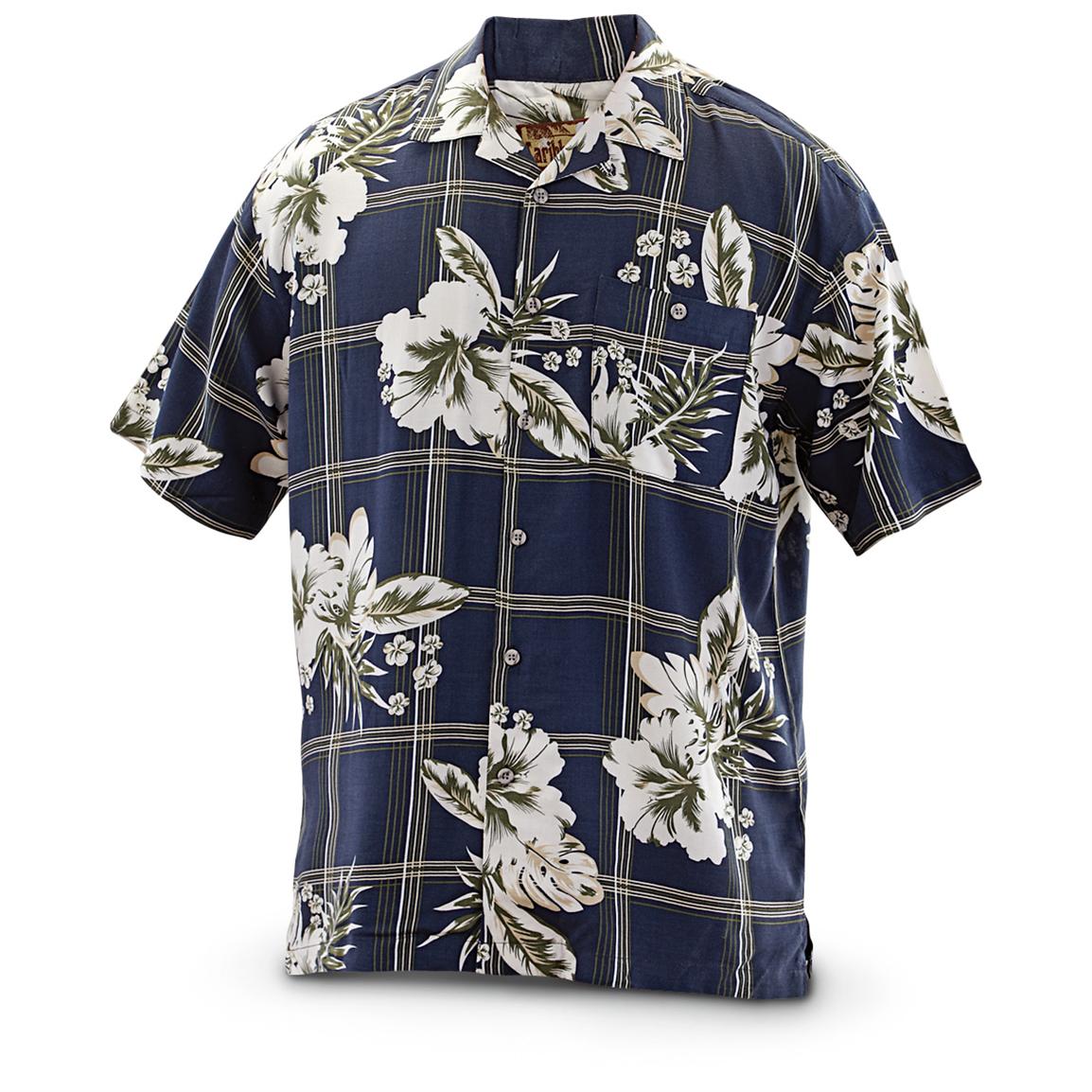 Rayon Tropical Shirt - 227254, Shirts at Sportsman's Guide