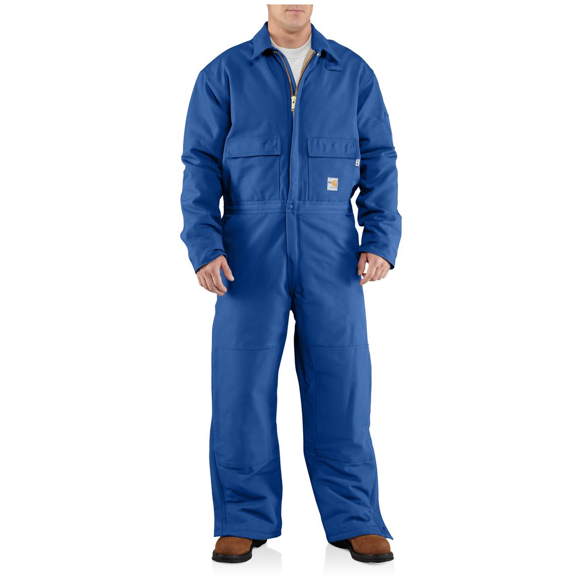 Carhartt® Flame-resistant Quilt-lined Duck Coveralls - 227312 ...