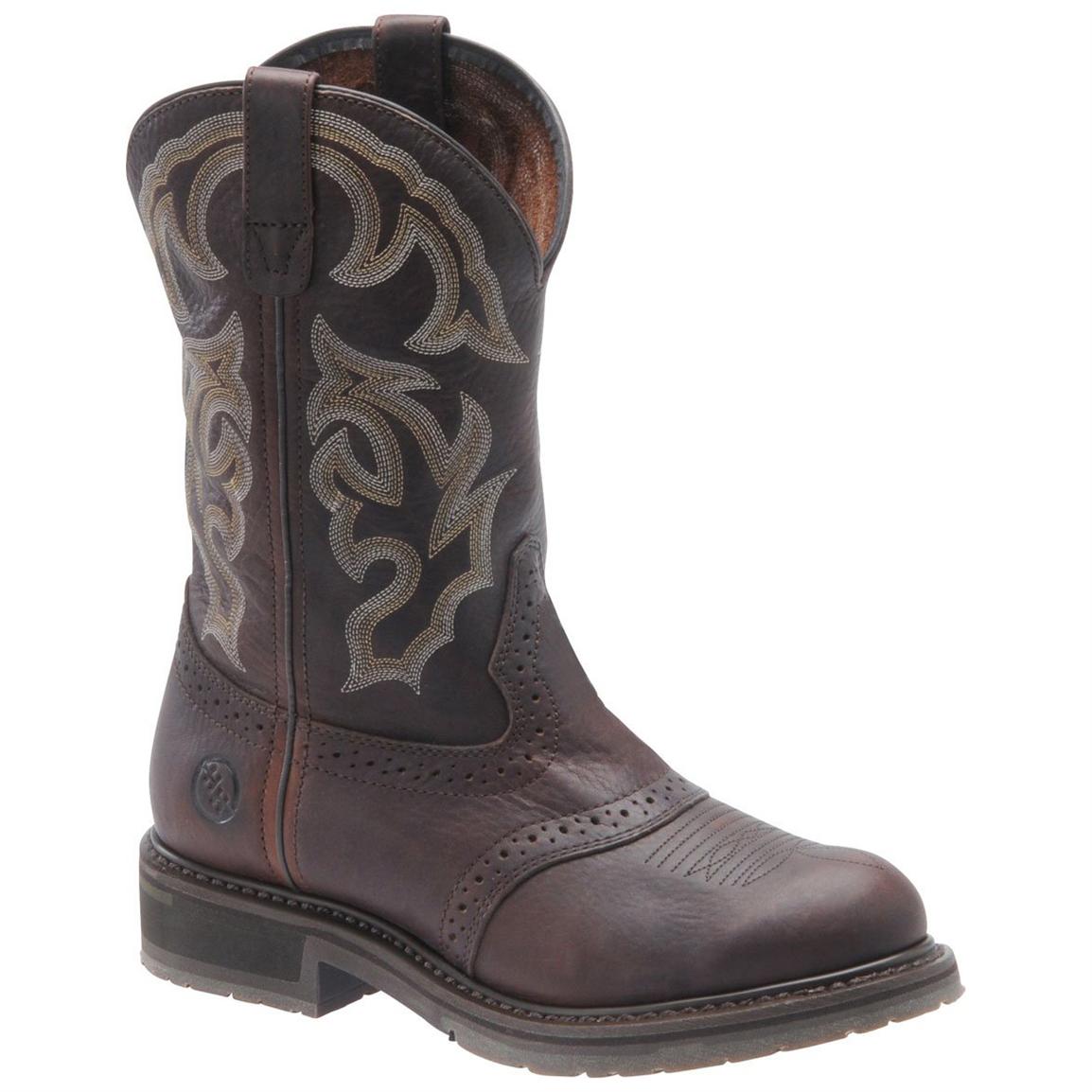 Men's Double H Boots® Work Roper Boots - 227579, Work Boots at 365 ...