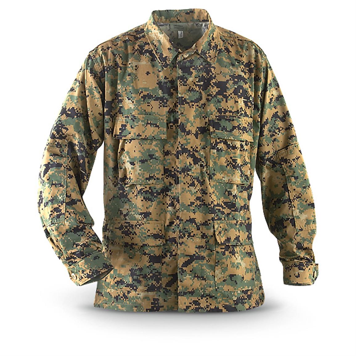 HQ ISSUE™ BDU Military-style Shirt - 227883, Tactical Clothing at ...