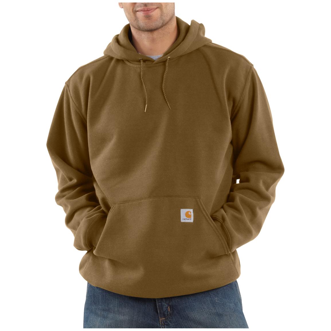 Carhartt Men's Midweight Hooded Pullover Sweatshirt - 228226 ...