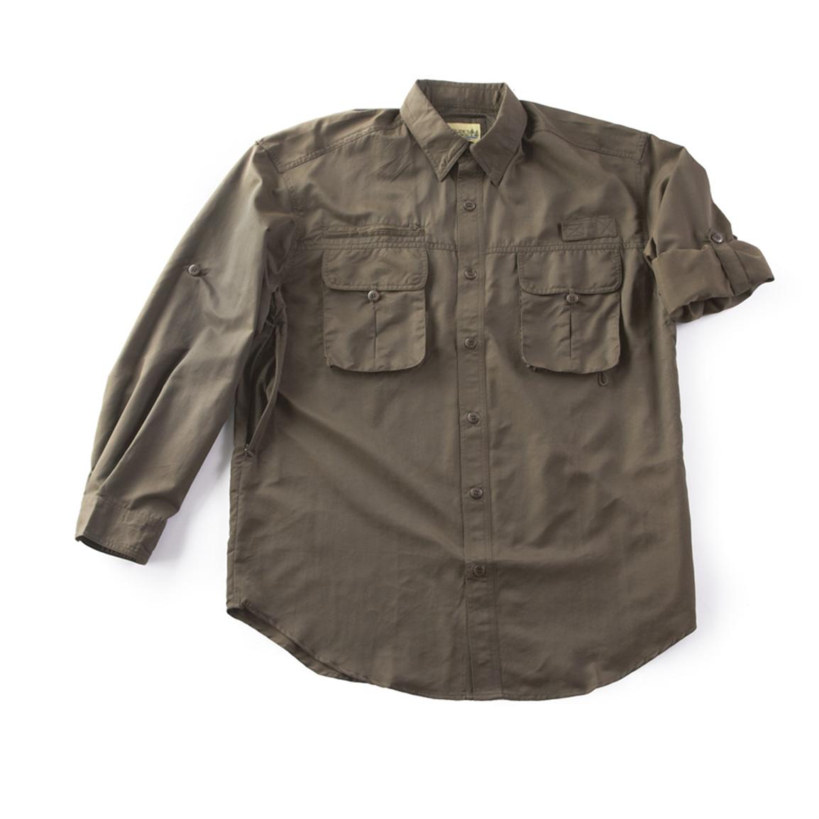Men's Guide's Choice® Long - sleeve Outdoor Shirt - 228347, Shirts at ...