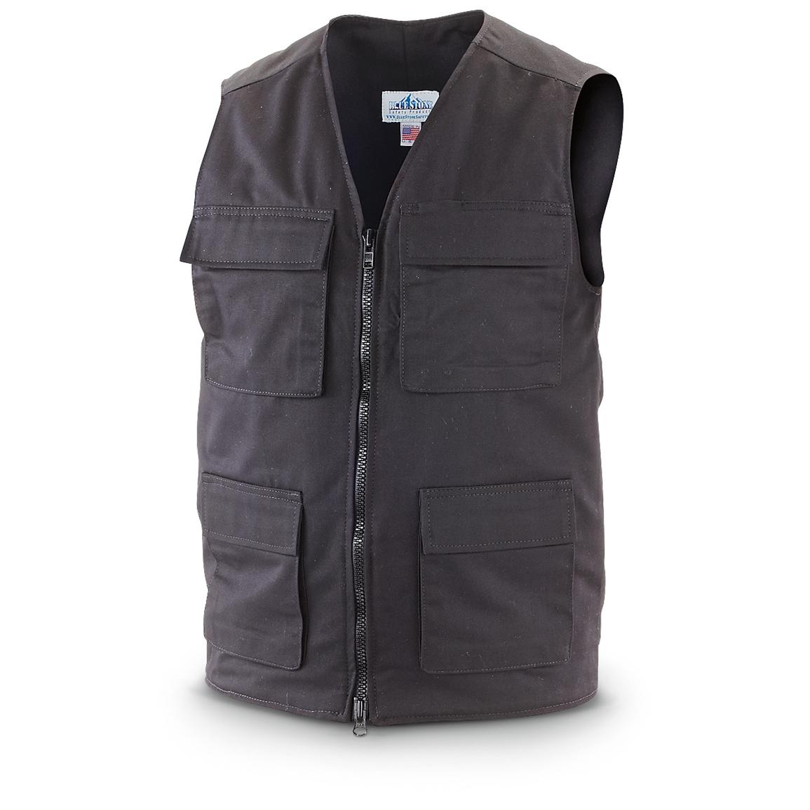 Blue Stone Safety® Outback Concealment Vest, Black - 228469, Holsters ...