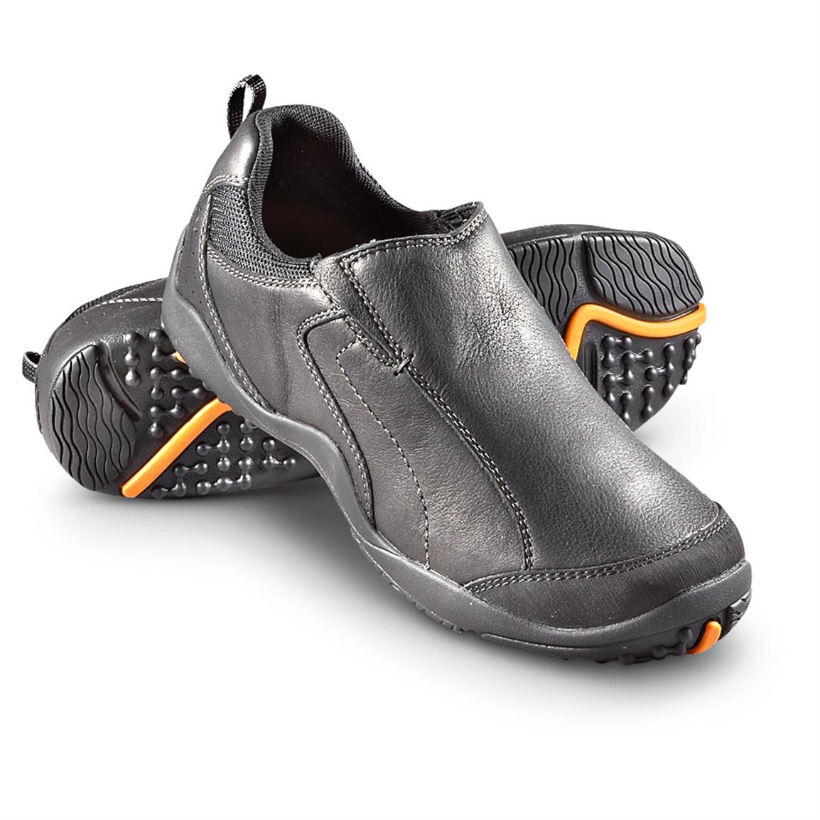 Men's Wolverine® Heathrow ICS™ Slip - on Shoes, Black - 228831, Casual ...