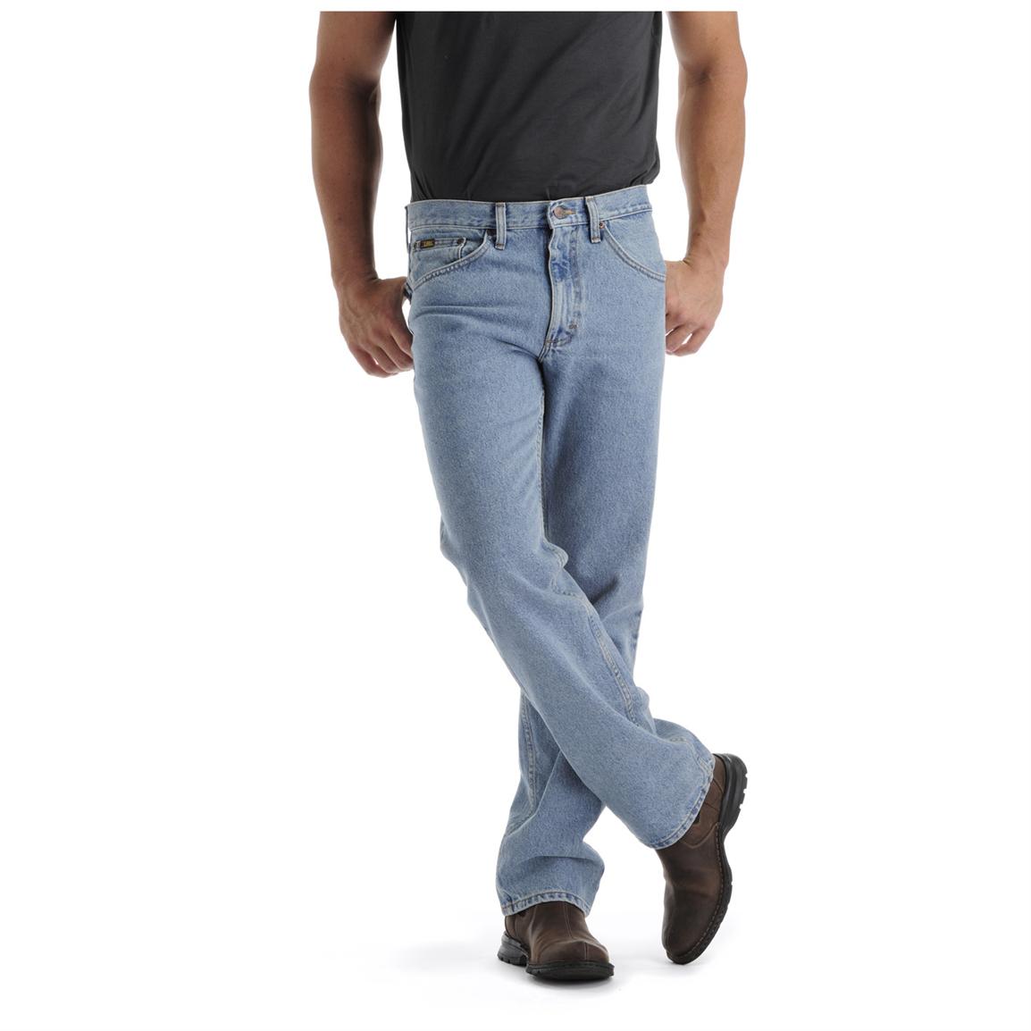 Mens Lee® Regular Fit Straight Leg Jeans 229226 Jeans And Pants At Sportsmans Guide 2414