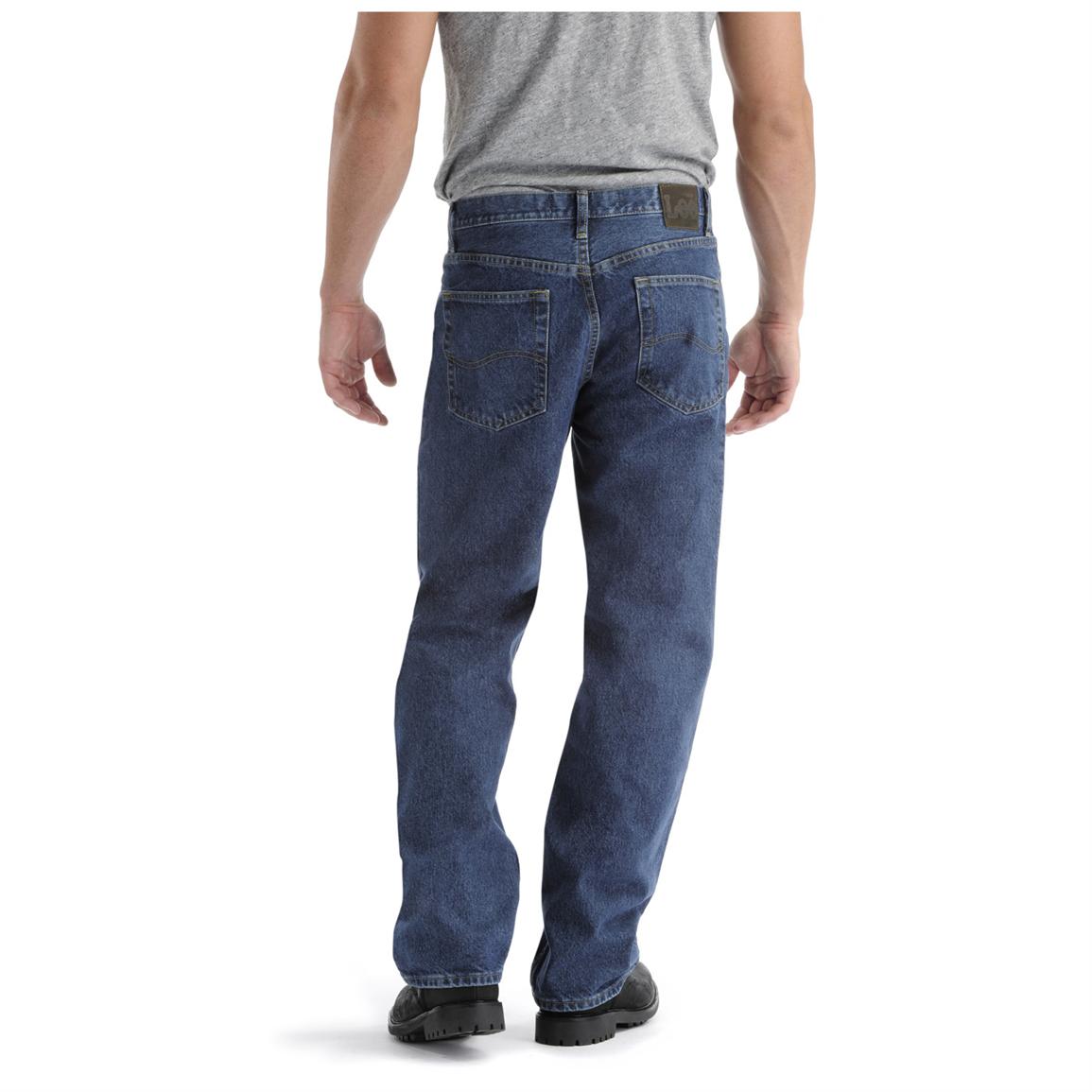 Men's Lee® Relaxed Fit Tapered Jeans - 229228, Jeans & Pants at ...