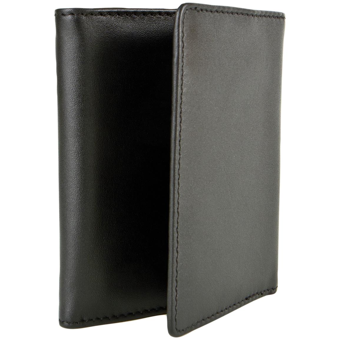 Travelon RFID - blocking Leather Tri - fold Wallet - 229589, Wallets at Sportsman&#39;s Guide