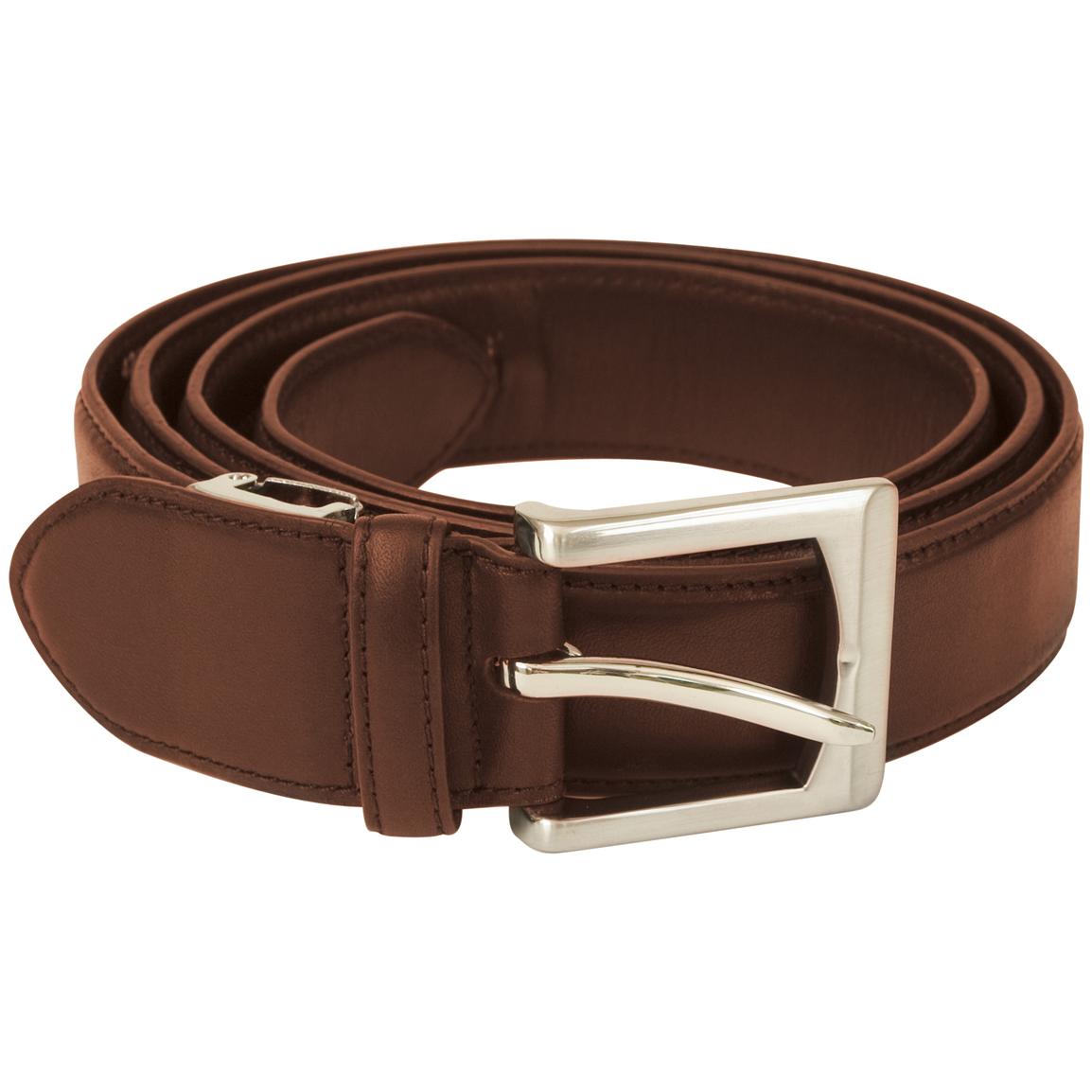 Travelon Leather Money Belt - 229602, Belts & Suspenders at Sportsman's ...