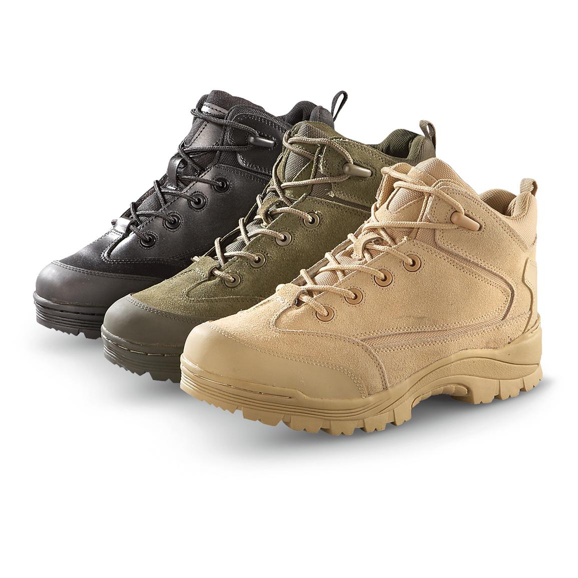 Mil-Tec Military-Style Men's Recon Boots - 229991, Combat & Tactical ...