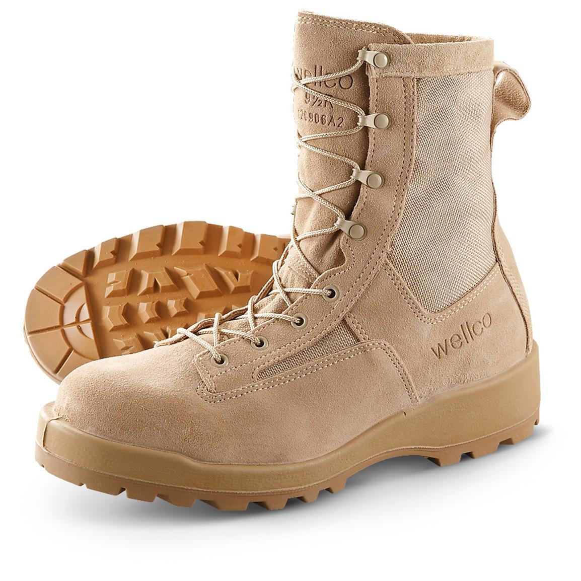 Navy Combat Boots