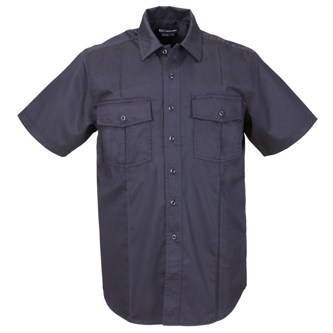 Men's 5.11 Tactical® Short - sleeve A Class Station Shirt - 230253 ...