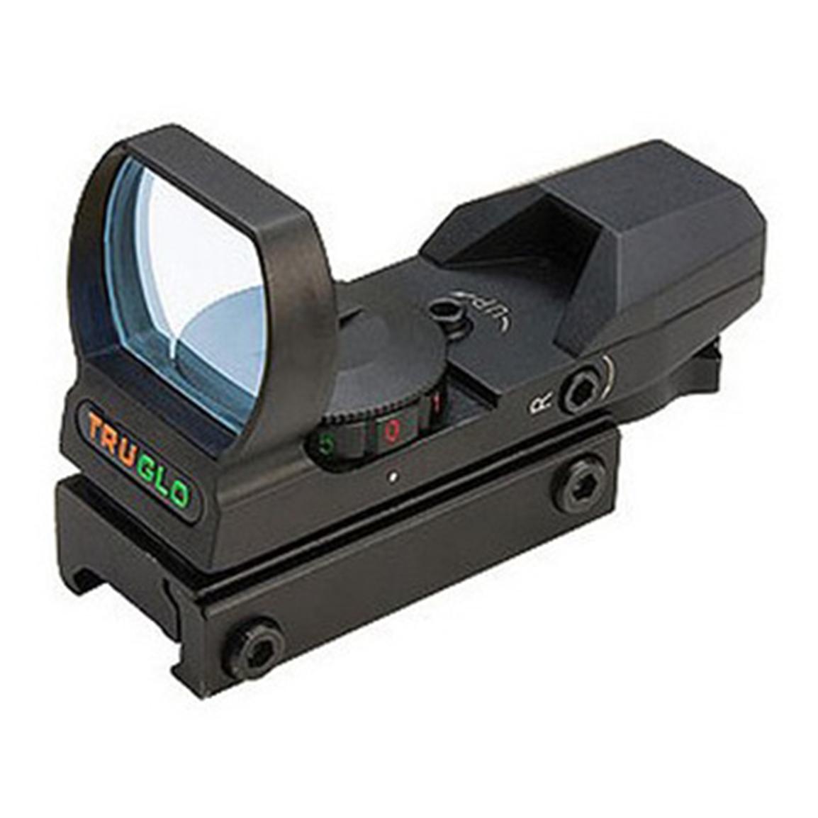 Truglo® Multi Reticle Dual Color Open Red Dot Sight 230846 Red