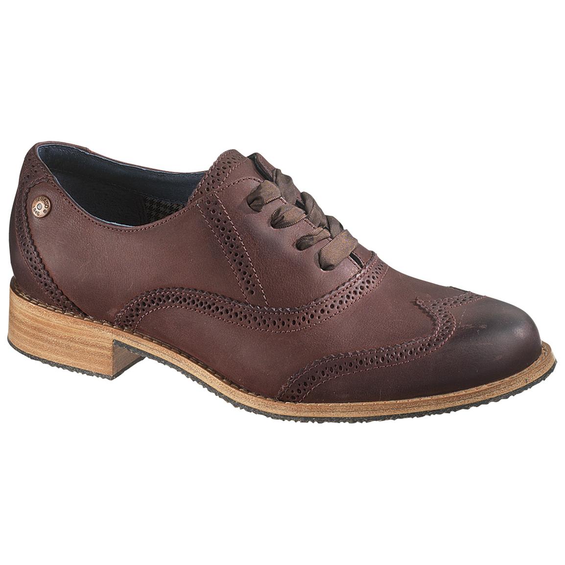 Women's Sebago® Claremont Brogue Shoes - 231526, Casual Shoes at ...