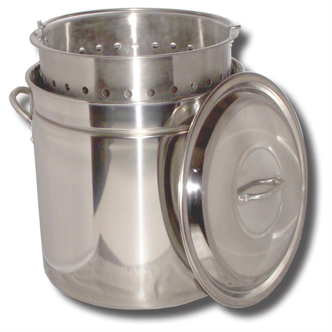 King Kooker&reg; 24 Qt. Stainless Steel Boiling Pot