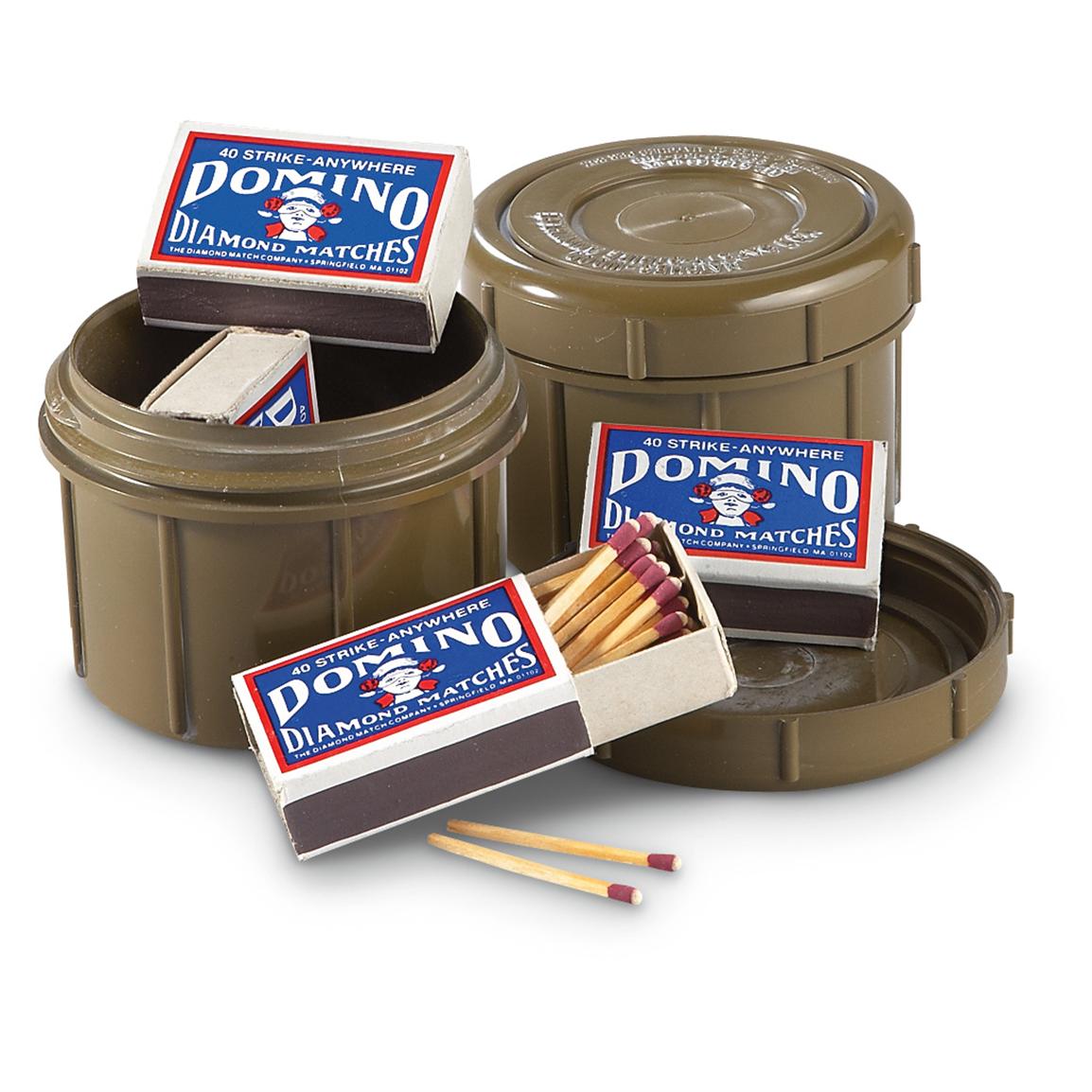2 New U.S. Military Survival Match Cases with Matches 232138
