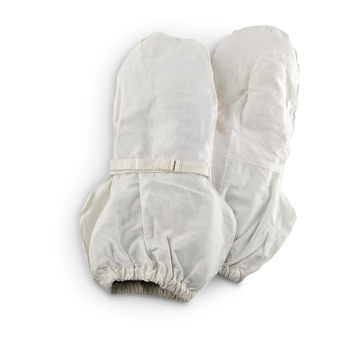 U.S. Military Mitten Covers, White