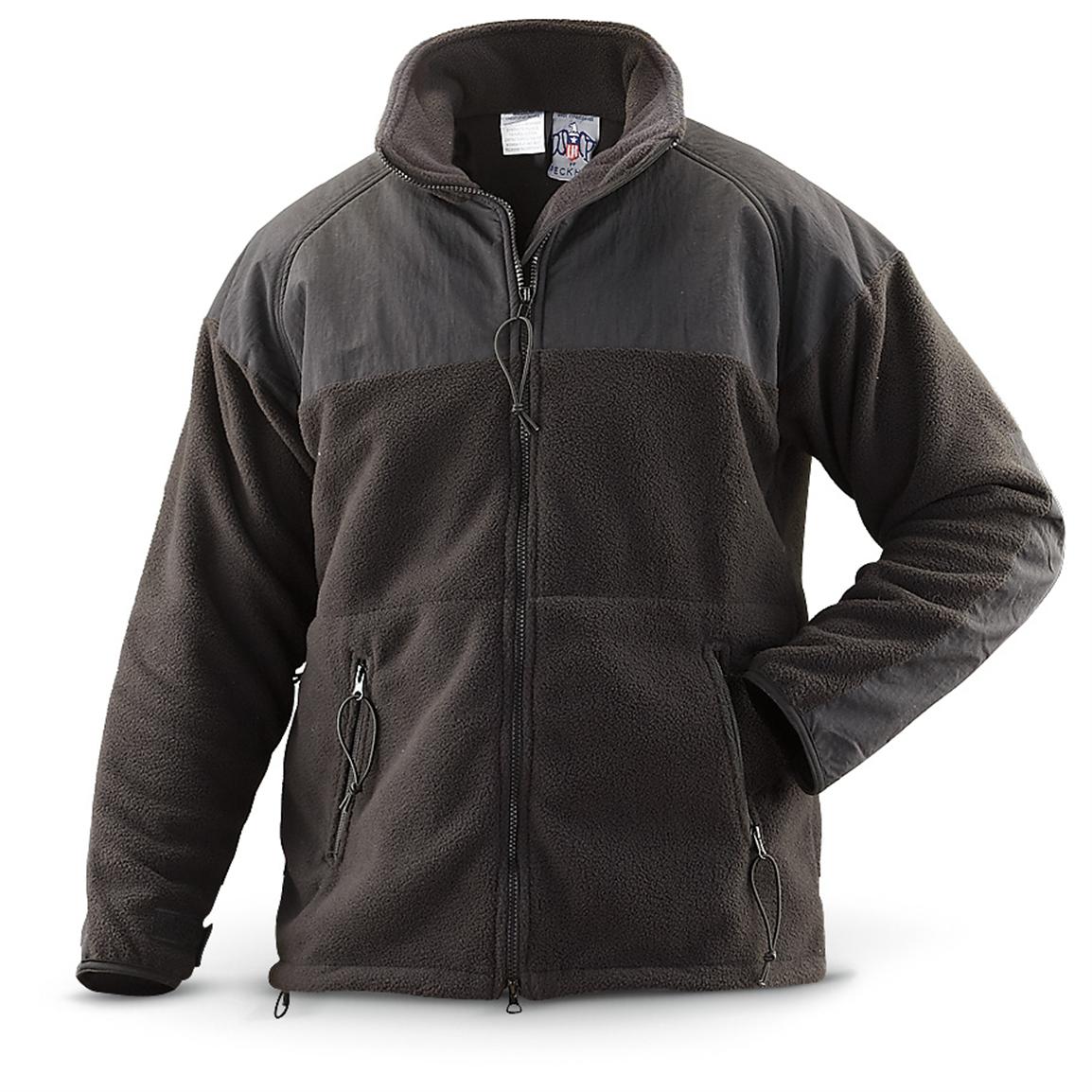 Used U.S. Military Polartec® Jacket, Black - 232175, Insulated Jackets ...