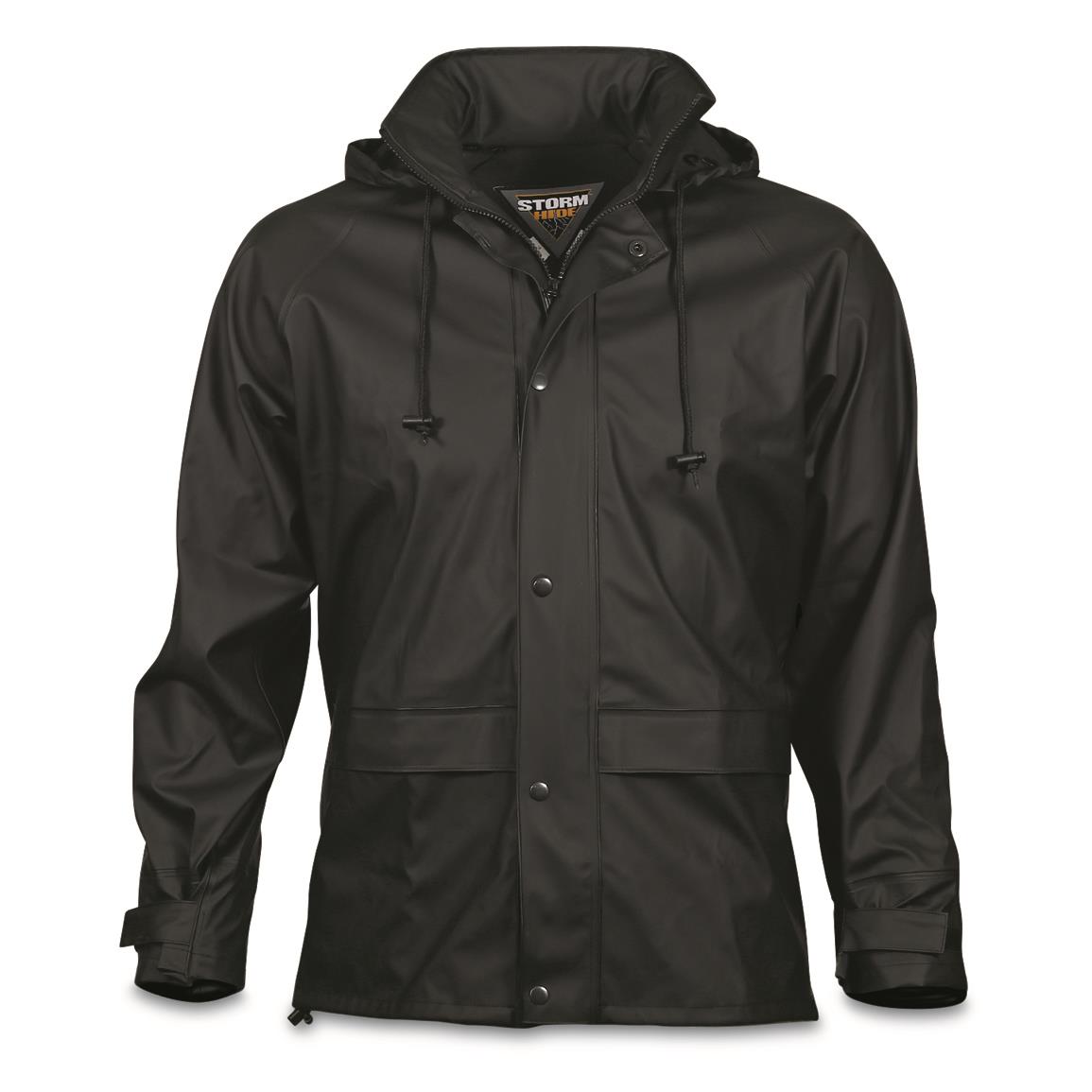 StormHide Down Pour Rain Jacket Men's Waterproof Size XL WX2-232236 New 