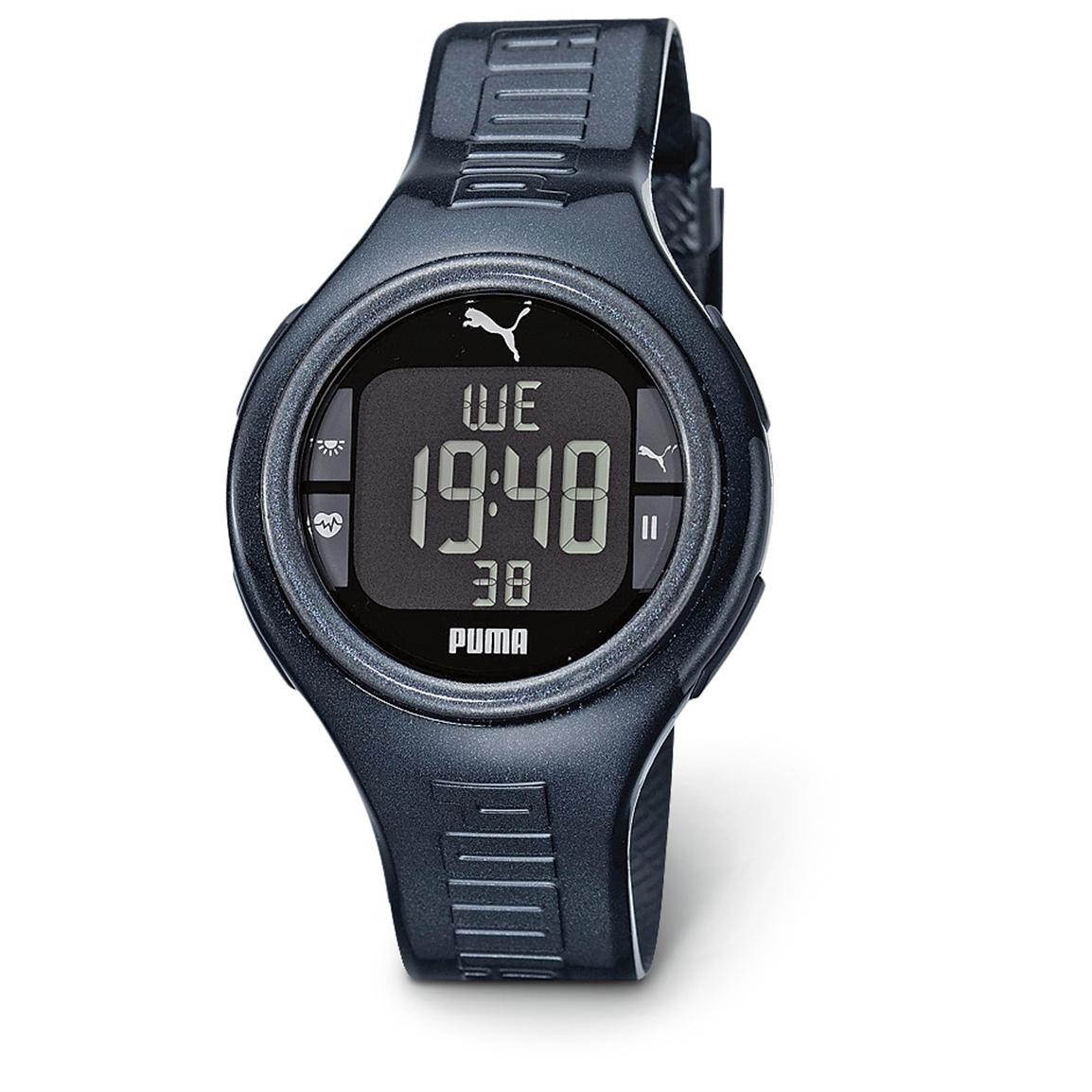 puma heart rate monitor watch instructions