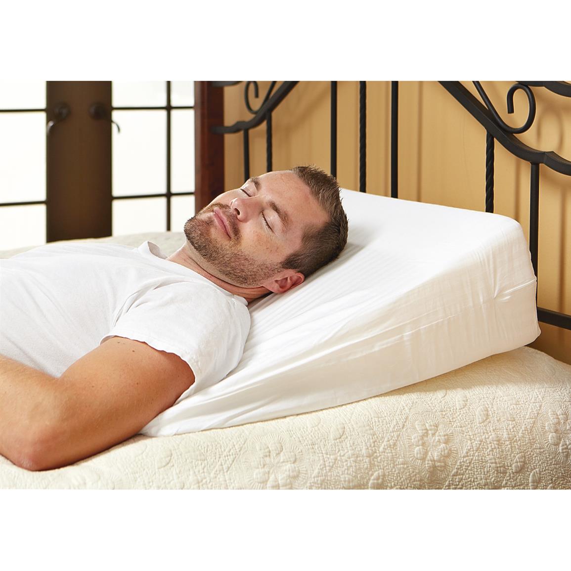 Home Comforts Memory Foam Wedge Pillow 233129 Pillows At