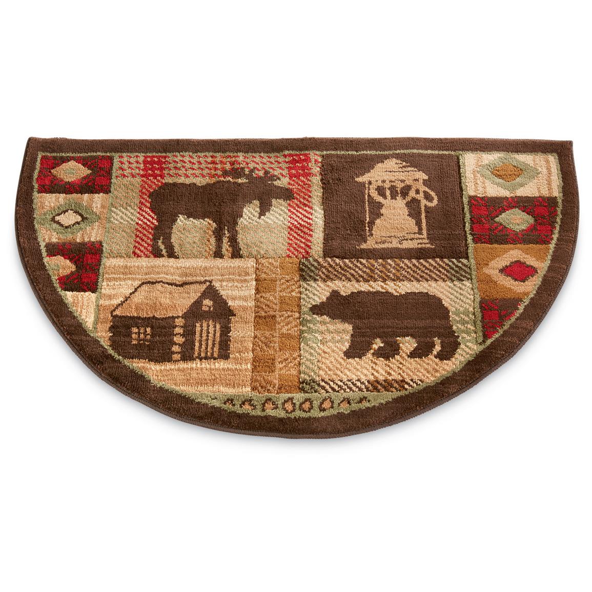 Mohawk Lodge Hearth Rug - 233354, Rugs at Sportsman's Guide