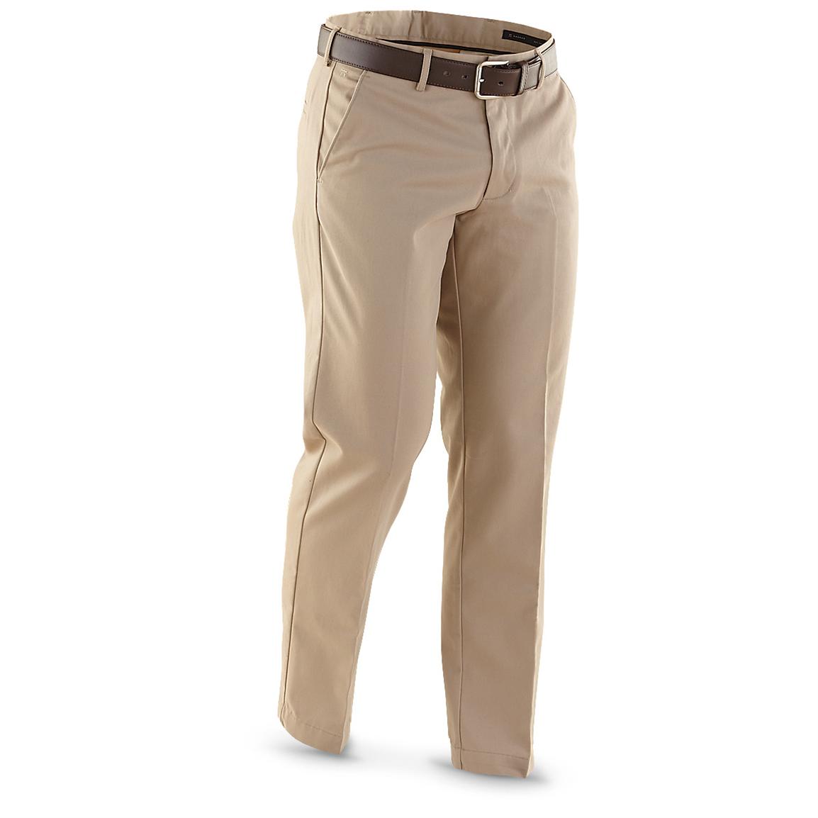 Haggar® Standard Khaki Pants - 233423, Jeans & Pants at Sportsman's Guide