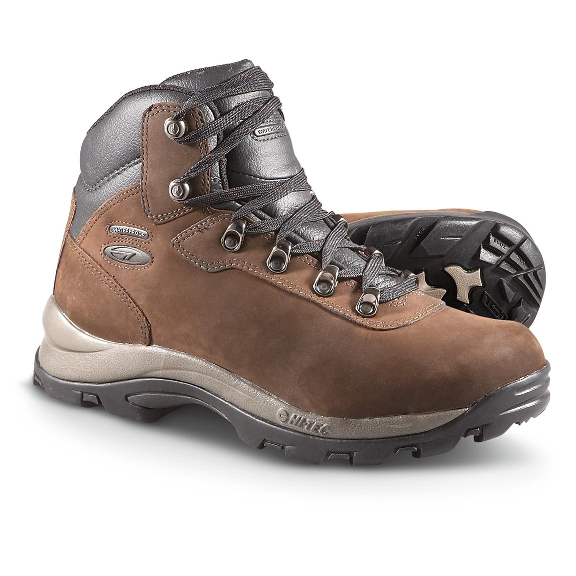 Men's Hi - Tec® Altitude IV Waterproof Hikers, Dark Chocolate - 234137 ...