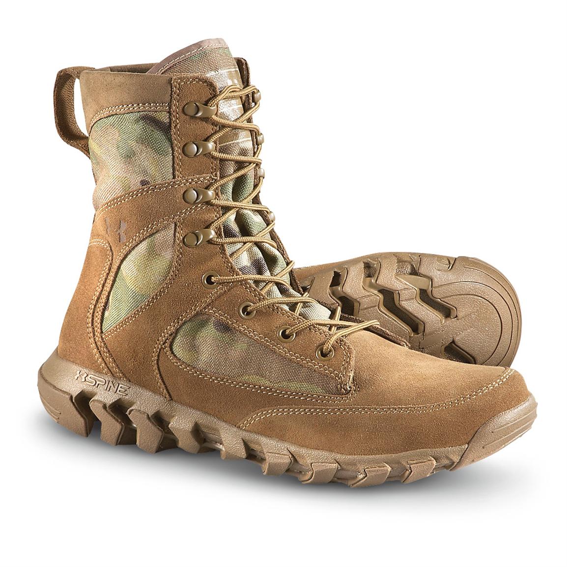 Men's Under Armour® Alegent Tactical Boots, Coyote / Multicam® - 234192 ...