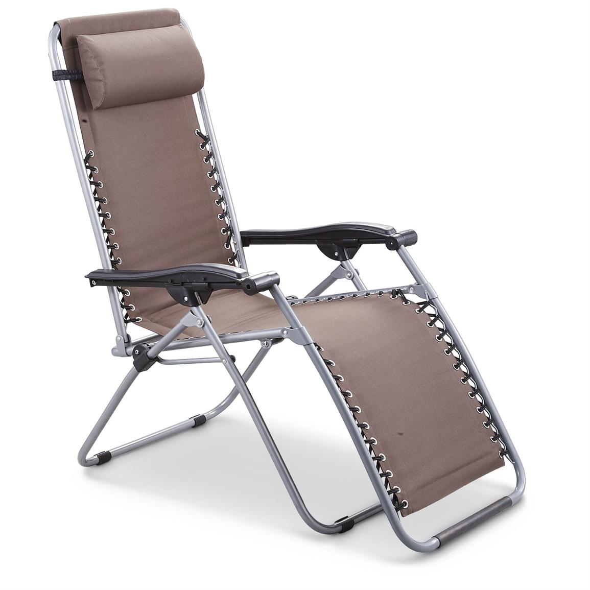 Guide Gear® XL Padded Zero Gravity Chair 234243, Camping