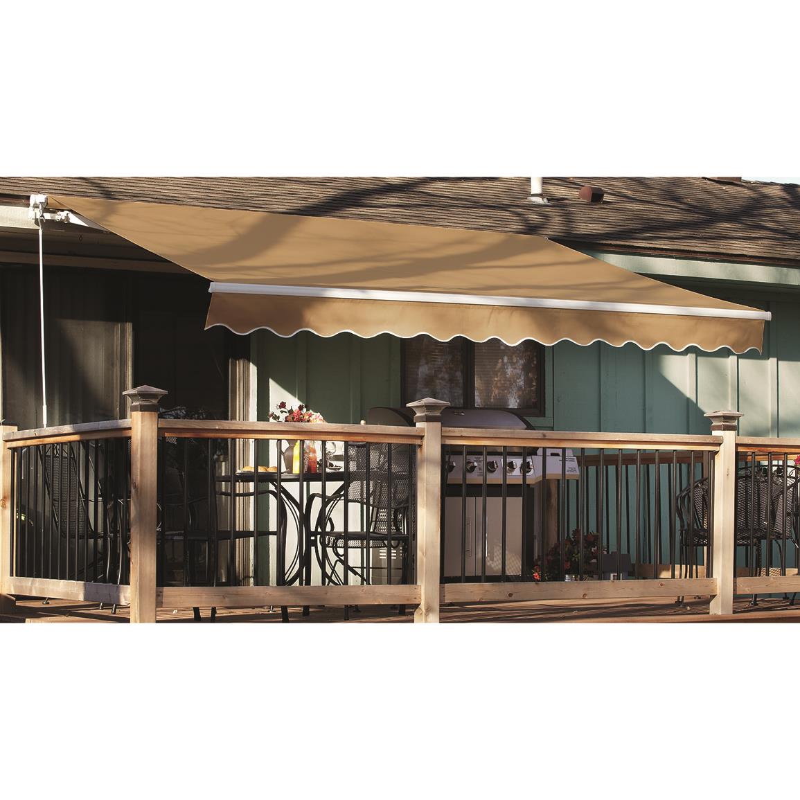 CASTLECREEK Retractable Awning 234396 Awnings Shades At