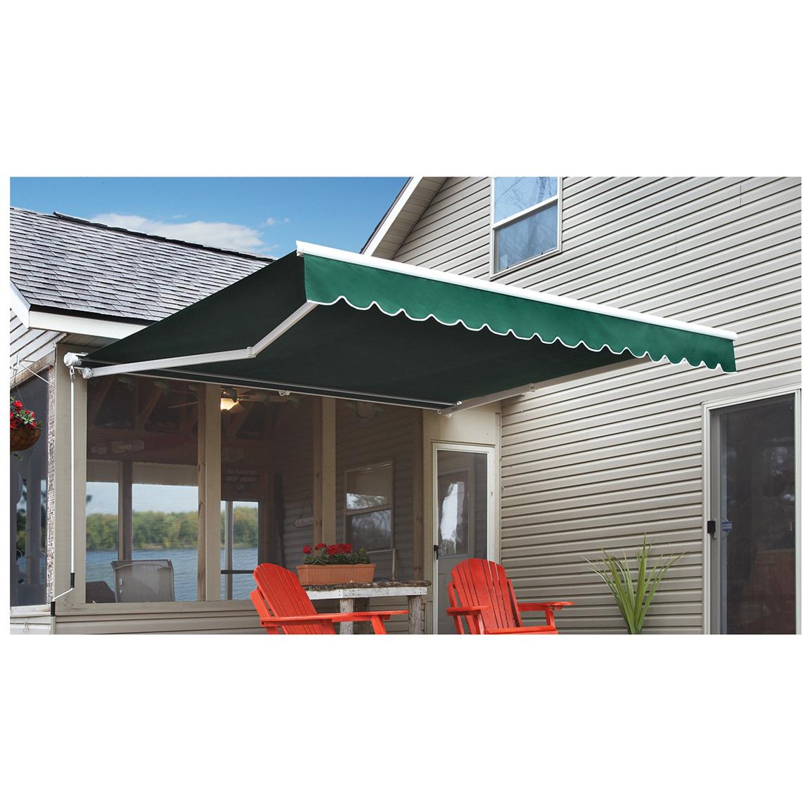 CASTLECREEK Retractable Awning 234396 Awnings Shades At